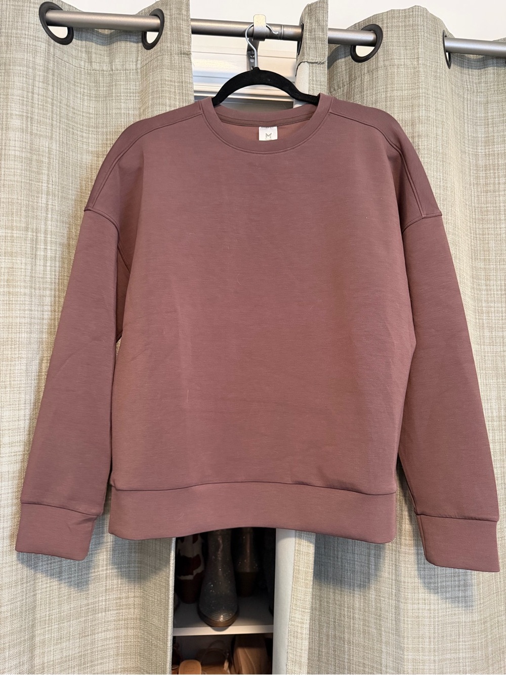Women's Crewneck Sweatshirt in brown